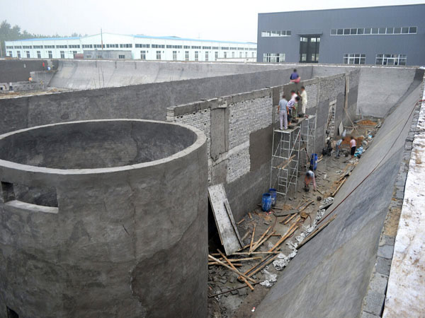 皮革污水處理工程建筑